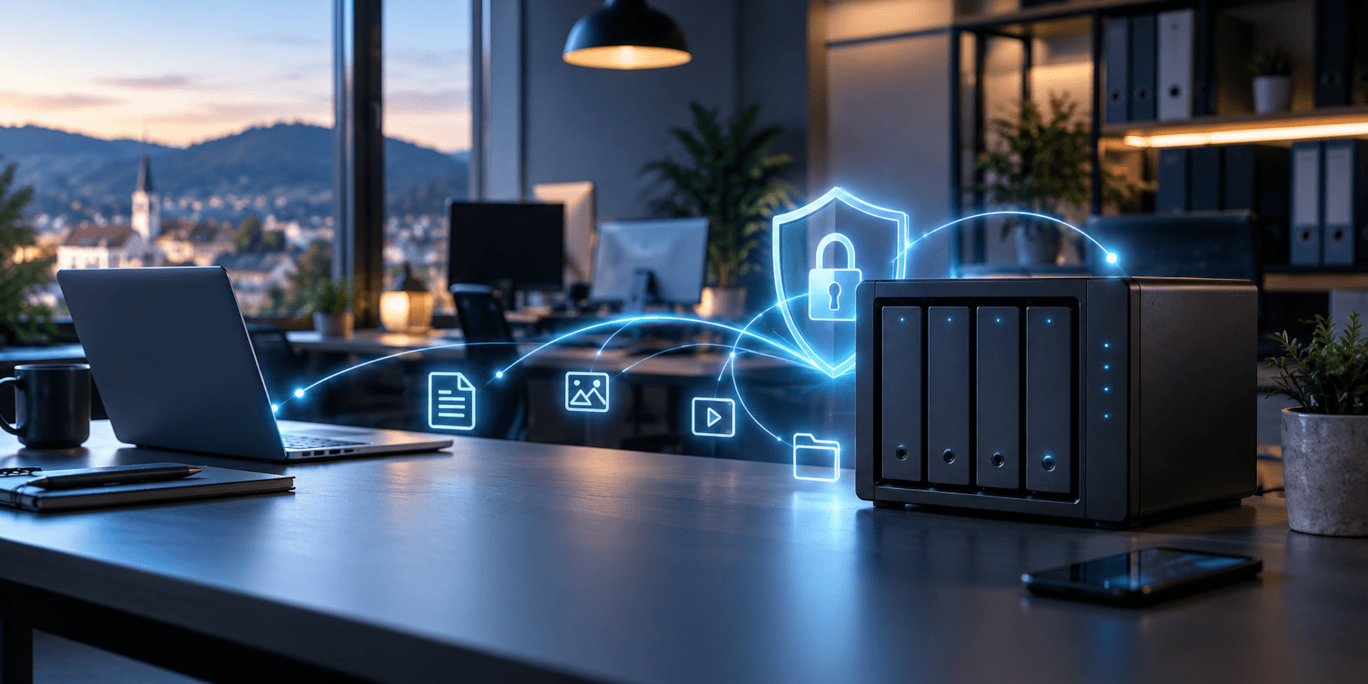 Massgeschneiderte, lokale NAS-Datenspeicher und ausfallsichere Serverstrukturen für KMU und Privatkunden im Raum Solothurn.